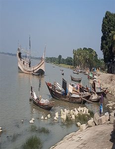 Meghna River Motirhat Ghat